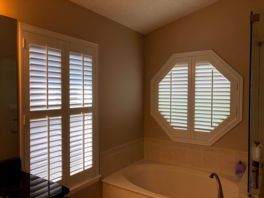 Octagon window treatments